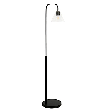Hudson&amp;Canal&reg; Henderson Floor Lamp in Black/Bronze. View a larger version of this product image.
