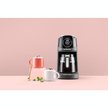 NutriBullet&reg; Brew Choice&trade; Pod + Carafe in Black. View a larger version of this product image.