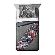 Marvel&reg; Spiderman Grunge 3-Piece Reversible Comforter Set