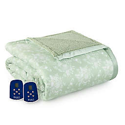 Micro Flannel® Reverse to Sherpa Electric Heated Blanket