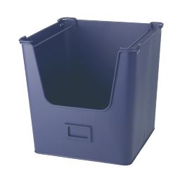 Squared Away™ Large Metal Stacking Storage Bin