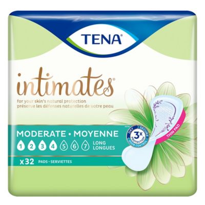 TENA&reg; Serenity 32-Count Moderate Thin Long Incontinence Pads