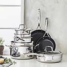Alternate image 1 for ZWILLING&reg; Energy Plus Nonstick Stainless Steel 10-Piece Cookware Set in Graphite Grey