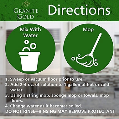 Granite Gold&reg; Stone and Tile Floor 32-Ounce Cleaner. View a larger version of this product image.