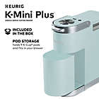 Alternate image 10 for Keurig&reg; K-Mini Plus&reg; Single Serve K-Cup&reg; Pod Coffee Maker in Misty Green