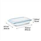 Alternate image 5 for OXO Good Grips&reg; 3 qt. Oblong Glass Baking Dish with Lid