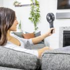 Alternate image 4 for Holmes&reg; 17040 4-Inch 3-Speed Rechargeable Portable Fan in Black