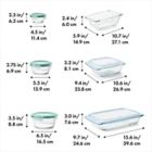 Alternate image 2 for OXO Good Grips&reg; 14-Piece Glass Baking Dish Set with Lids