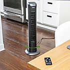 Alternate image 5 for Holmes&reg; 17048 32.48-Inch 3-Speed Digital Oscillating Tower Fan with Remote in Black