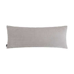 UGG® Avery Textured Body Pillow Cover in Seal Grey Rivet
