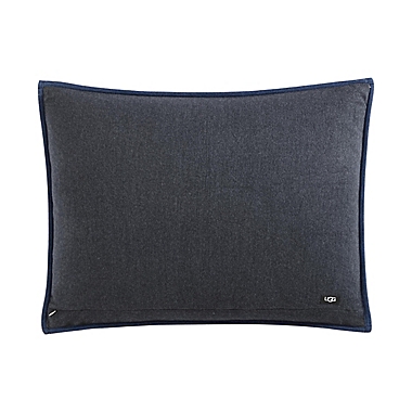 UGG&reg; Crew 3-Piece Jersey King Quilt Set in Navy Heather. View a larger version of this product image.