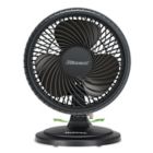 Alternate image 2 for Holmes&reg; Blizzard 17039 11.41-Inch 2-Speed Oscillating Table Fan in Black