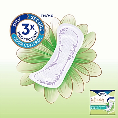 Tena&reg; Serenity&reg; 20-Count Moderate Pads. View a larger version of this product image.