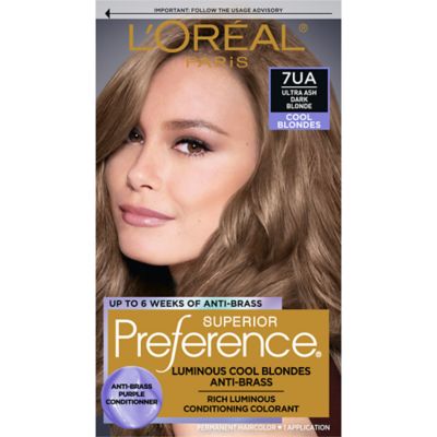 L'Oréal® Paris Superior Preference® Hair Color 7UA Ultra Ash Dark Blonde |  Bed Bath & Beyond