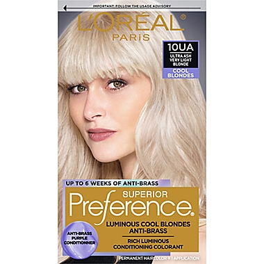 L'Oréal® Paris Superior Preference Hair Color 10UA Ultra Ash Very Light  Blonde | Bed Bath & Beyond