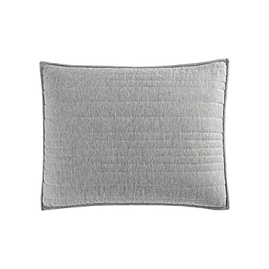 UGG&reg; Crew 3-Piece Jersey King Quilt Set in Seal Grey Heather. View a larger version of this product image.