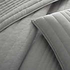 Alternate image 5 for UGG&reg; Crew 3-Piece Jersey King Quilt Set in Seal Grey Heather