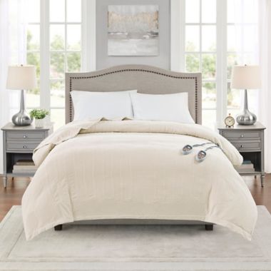 Beautyrest Heated Ribbed Micro Fleece Blanket. View a larger version of this product image.