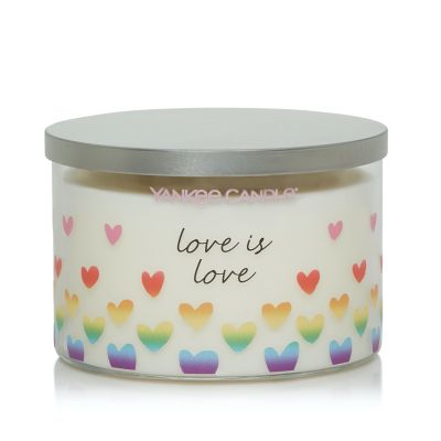 Yankee Candle&reg; Love Is Love Hearts 3-Wick 18 oz. Tumbler Candle