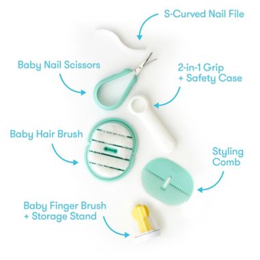 fridababy&reg; 8-Piece Baby Grooming Kit. View a larger version of this product image.