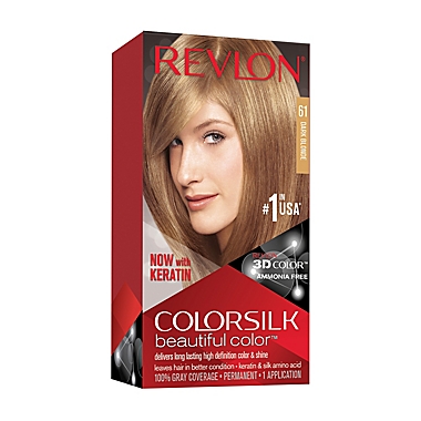 Revlon&reg; ColorSilk Beautiful Color&trade; Hair Color in 61 Dark Blonde. View a larger version of this product image.