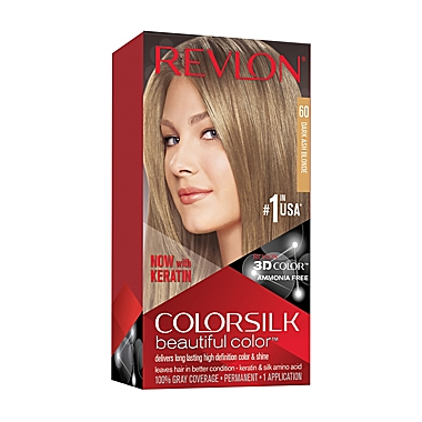 Revlon&reg; ColorSilk Beautiful Color&trade; Hair Color in 60 Dark Ash Brown. View a larger version of this product image.