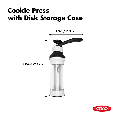 OXO Good Grips&reg; 14-Piece Cookie Press Set. View a larger version of this product image.