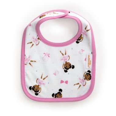 Little Muffincakes&trade; Zhara 3-Pack Baby Bibs in Pink. View a larger version of this product image.