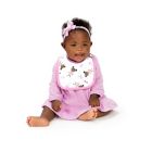 Alternate image 3 for Little Muffincakes&trade; Zhara 3-Pack Baby Bibs in Pink