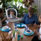 Alternate image 5 for Little Muffincakes&trade; Ashton 3-Pack Baby Bibs in Blue