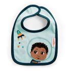 Alternate image 6 for Little Muffincakes&trade; Ashton 3-Pack Baby Bibs in Blue