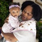 Alternate image 4 for Little Muffincakes&trade; 3-Pack Zhara Baby Burp Cloth Set in Pink