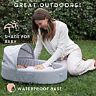 Alternate image 2 for Lulyboo&reg; Indoor/Outdoor Cuddle &amp; Play Lounge with Canopy Toybar in Grey BUBBLE
