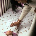 Alternate image 2 for Little Muffincakes&trade; Size 0-3M Zhara Easy-Wrap Baby Swaddle in Pink