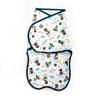 Alternate image 0 for Little Muffincakes&trade; Ashton Easy-Wrap Baby Swaddle in Blue