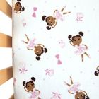 Alternate image 1 for Little Muffincakes&trade; Zhara Fitted Crib Sheet in Pink