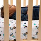 Alternate image 4 for Little Muffincakes&trade; Ashton Fitted Crib Sheet in Blue