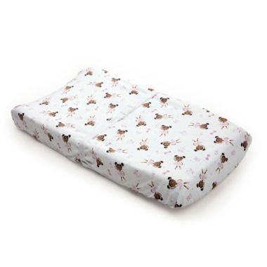 Little Muffincakes&trade; Zhara Changing Pad Cover in Pink. View a larger version of this product image.