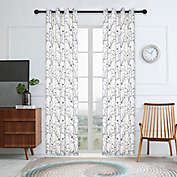 Lyndale Tess Grommet Sheer Window Curtain Panel (Single)