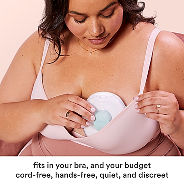 Willow Go&trade; Wearable Hands-Free, Cord-Free Double Electric Breast Pump. View a larger version of this product image.