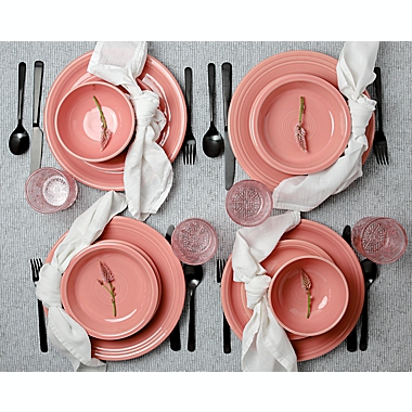 Fiesta&reg; 3-Piece Classic Place Setting in Peony. View a larger version of this product image.