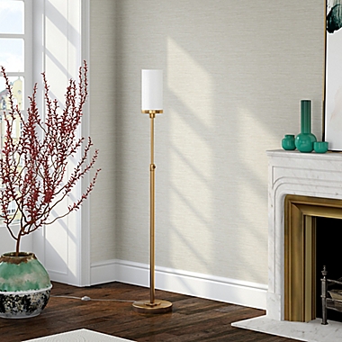 Hudson&amp;Canal&reg; Frieda Floor Lamp in Brass. View a larger version of this product image.