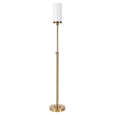 Hudson&amp;Canal&reg; Frieda Floor Lamp in Brass. View a larger version of this product image.