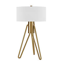 Hudson&Canal® Floyd Table Lamp in Brass