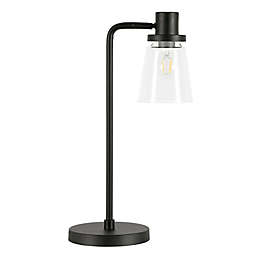 Hudson&Canal® Granville Table Lamp in Black/Bronze