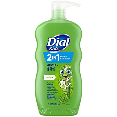 Dial&reg; Kids 24 oz. Body + Hair Wash in Watery Melon. View a larger version of this product image.