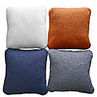 Alternate image 4 for Bee &amp; Willow&trade; Chunky Ribbon Cable Knit 18-Inch Throw Pillow in Granite Grey