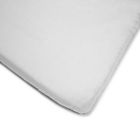 Alternate image 1 for AeroMoov Cotton Fitted Playard Sheet in White for Instant Travel Cot