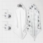 Alternate image 1 for mighty goods&trade; 6-Piece Koala Towels and Washcloths Set in Grey/White