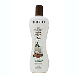 Biosilk Silk Therapy 12 oz. with Natural Coconut Oil Moisturizing Shampoo
